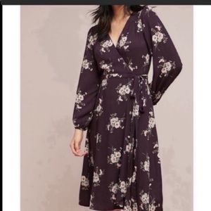 Anthro Velvet Pomona Floral Printed